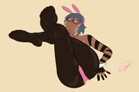 Pink Rabbit suit Jackie