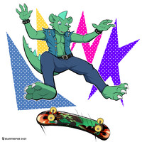 Do a Kickflip! – by BlurTheFur