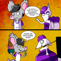 Insult + Revenge Commission: Agouti-Rex