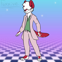 My fursona as a madness combat character by Foxxive -- Fur