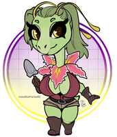 Normal Meganium - Mystery Pokedopt Result