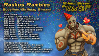 Raskus Rambles on Twitch  Hades 2 by Mietere -- Fur Affinity [dot