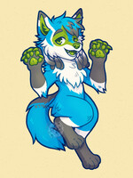 Chibi for bluesnooplemon 💙💚✨