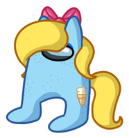 Sugar Sweet Amogus YCH