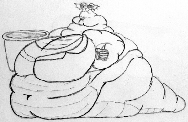 Mime an Fat by Fishman_Paul -- Fur Affinity [dot] net