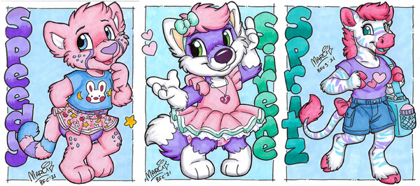 Babyfur Con cuties by MarciMcAdam -- Fur Affinity [dot] net