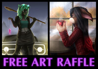 FREE ART RAFFLE (CLOSED)