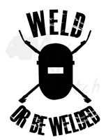 jolly welder tattoo design