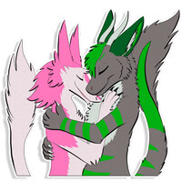 Aira and Keysin, Telegram Sticker