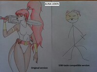 Alina Lidien 2 versions