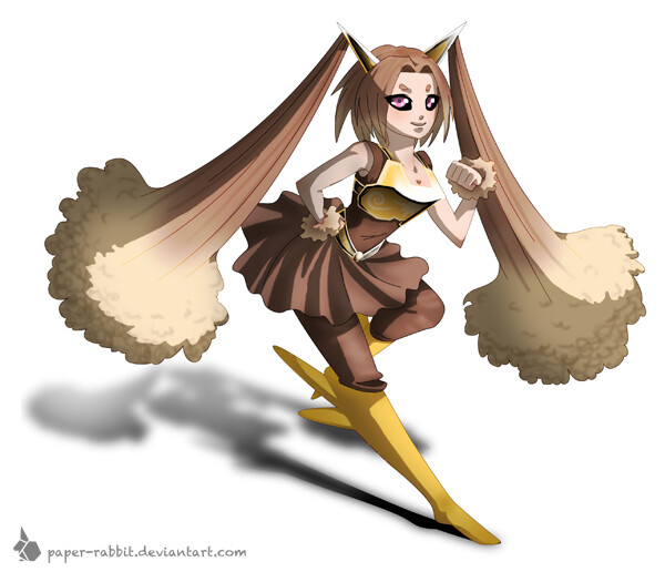 brillante lopunny gijinka