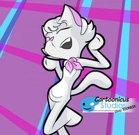 Kitty Sketch Colored