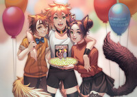 Kitsu, Minami and Pancake