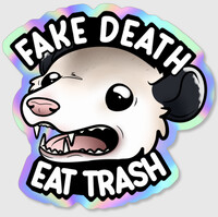 [P] Opossum Sticker Design