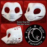 Kemono Toony Bear Head Base Variant 1
