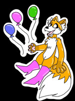 Foxy Balloons (By edgy_jr)