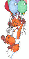 Kenny Kitsune Flies Away