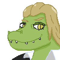 Jezebel's toothy grin