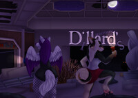 2 Doggos exploring the abandoned north paw city mall