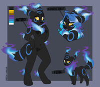 Chandreon - Anthro Ref