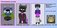 Commission Prices 2021