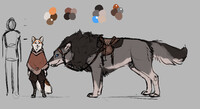 Worg Rider Duo Ref