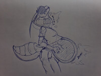 Gorging Bug Sketch