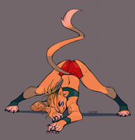 fursona - pose challenge