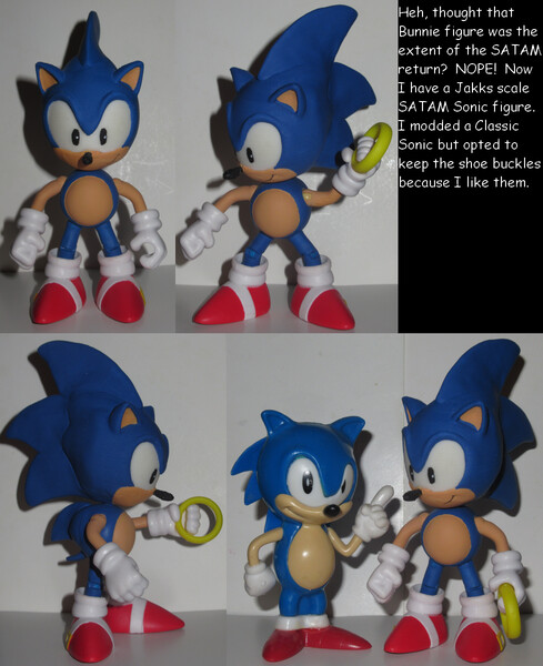 Custom / Edited - Sonic the Hedgehog Media Customs - Sonic (SatAM