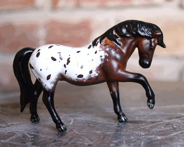 Breyer custom mare factory and foal