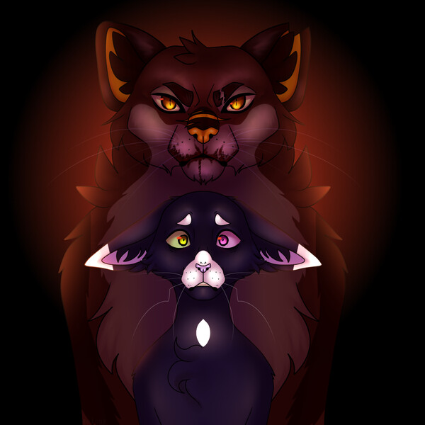 Ravenpaw (Warrior cats) by Hoak -- Fur Affinity [dot] net