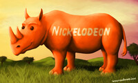 Nickelodeon Logo - Rhino