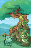 Grass type friends