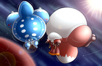 Birthday Space Blimps...