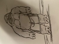 King shark: fake mustache