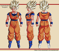 SSJ Vegeta Model Sheet by joshdancato -- Fur Affinity [dot] net