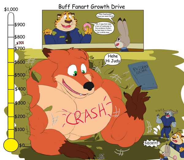 Buff Fanart Growth Drive: Mr. Wolf $1,000 by caseyljones -- Fur Affinity  [dot] net