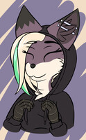 Hoodie Girl in Color