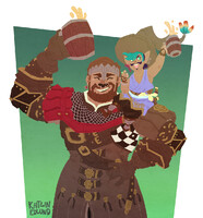 Commission: FF14 friends
