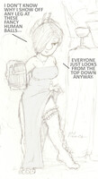 Zinnia Gown Sketch