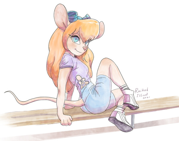 Gadget Hackwrench by AntIra -- Fur Affinity [dot] net