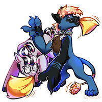[YCH result] Pillow fight
