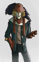 Crow the scarecrow, and Charm the raven!