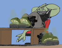 Security Desk Chilling (Musk)