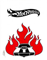 Hot Wheels Muscle Car Poster