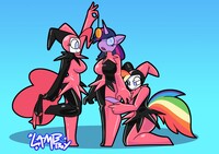 The Mime Gang by asdfr123456 -- Fur Affinity [dot] net