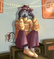 gift for a friend with his oc