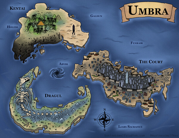 Umbra world deals map