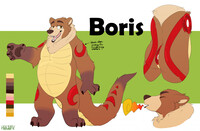 Boris the Bear/Dragon hybrid (sfw)