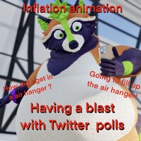 Inflation animation. having a blast with Twitter polls